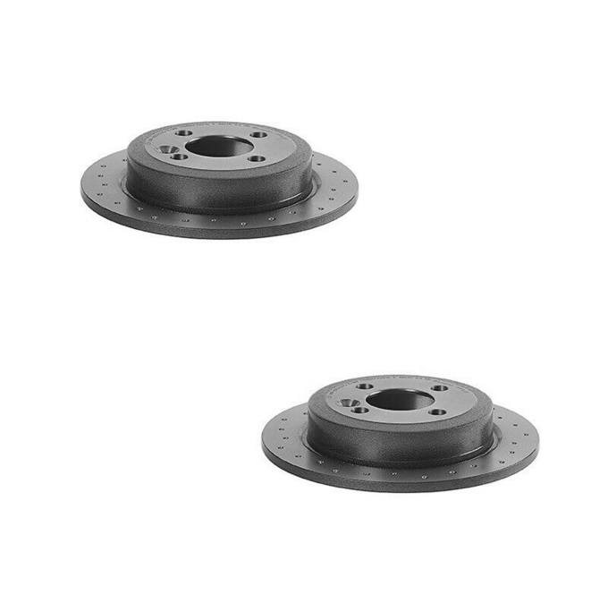 Brembo Brake Pads and Rotors Kit - Front and Rear (294mm/259mm) (Xtra) (Ceramic)